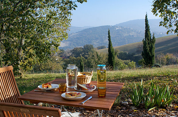 Ferienhaus in Italien, Garten